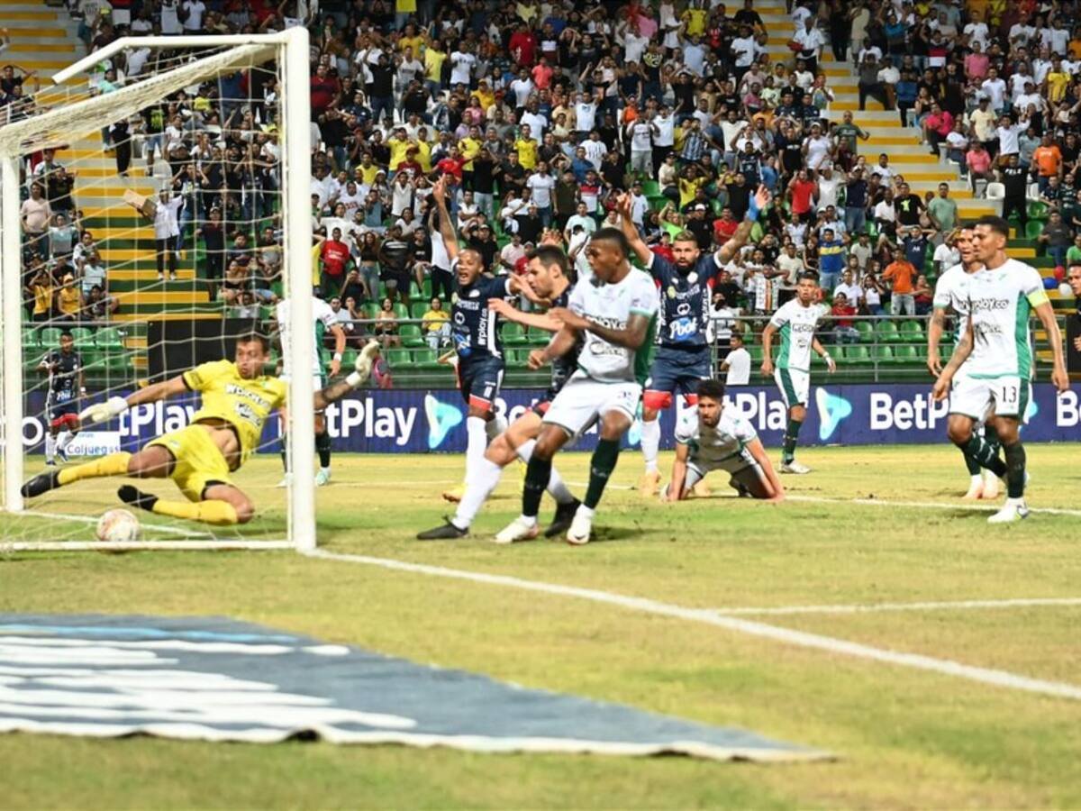 Video: inexplicable gol que se comió Joaquín Papaleo en el empate entre Cali y Alianza FC