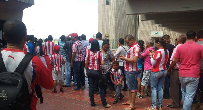 Hinchas equipo Junior