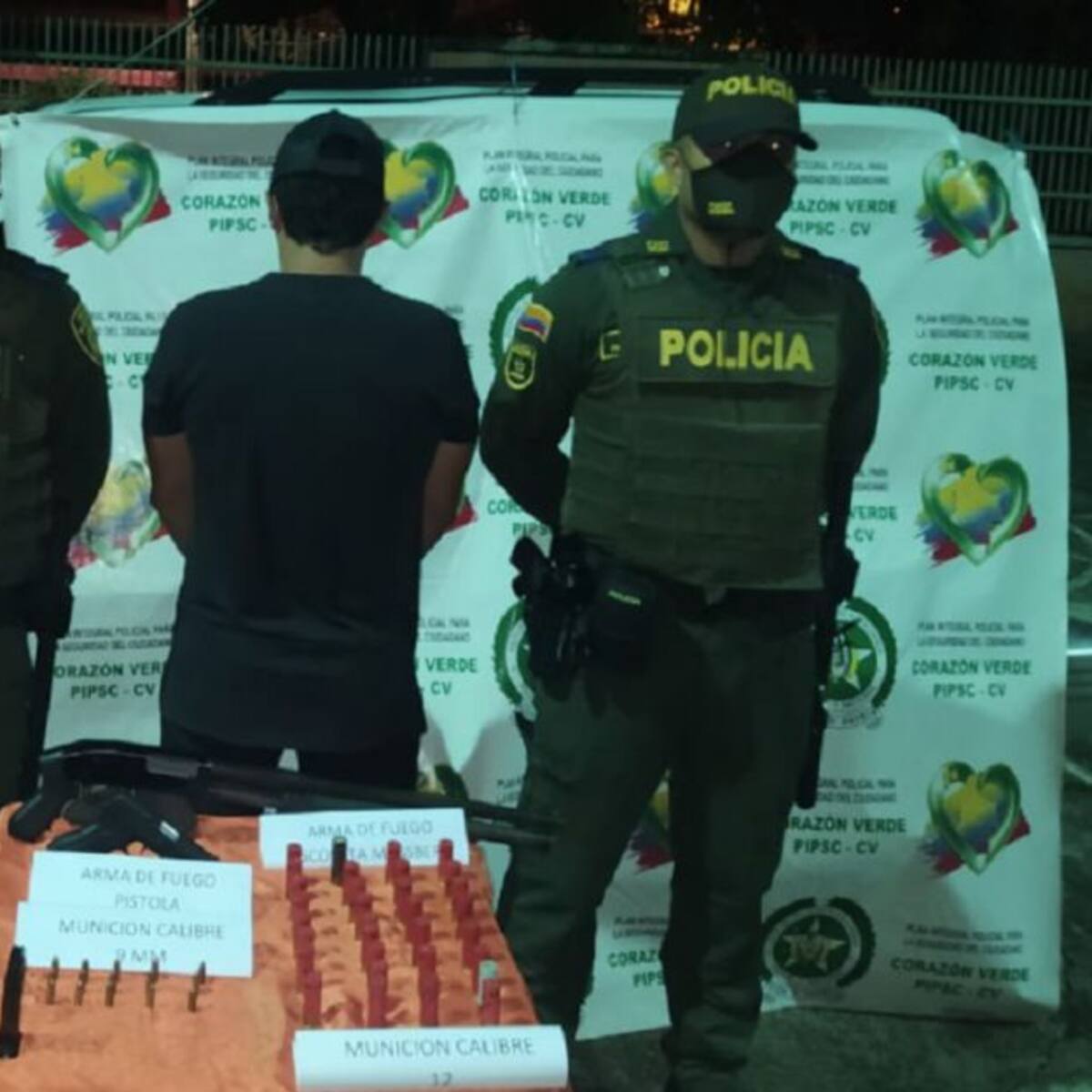 En Viterbo capturan a un hombre con dos armas de fuego