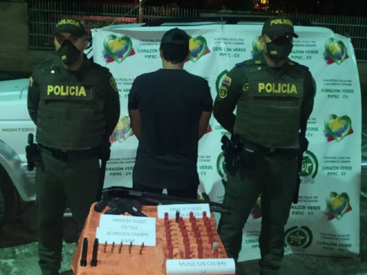 En Viterbo capturan a un hombre con dos armas de fuego