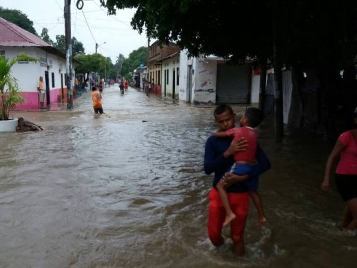 Fuertes vientos destecharon 15 viviendas en Villa Betel, Santa Marta