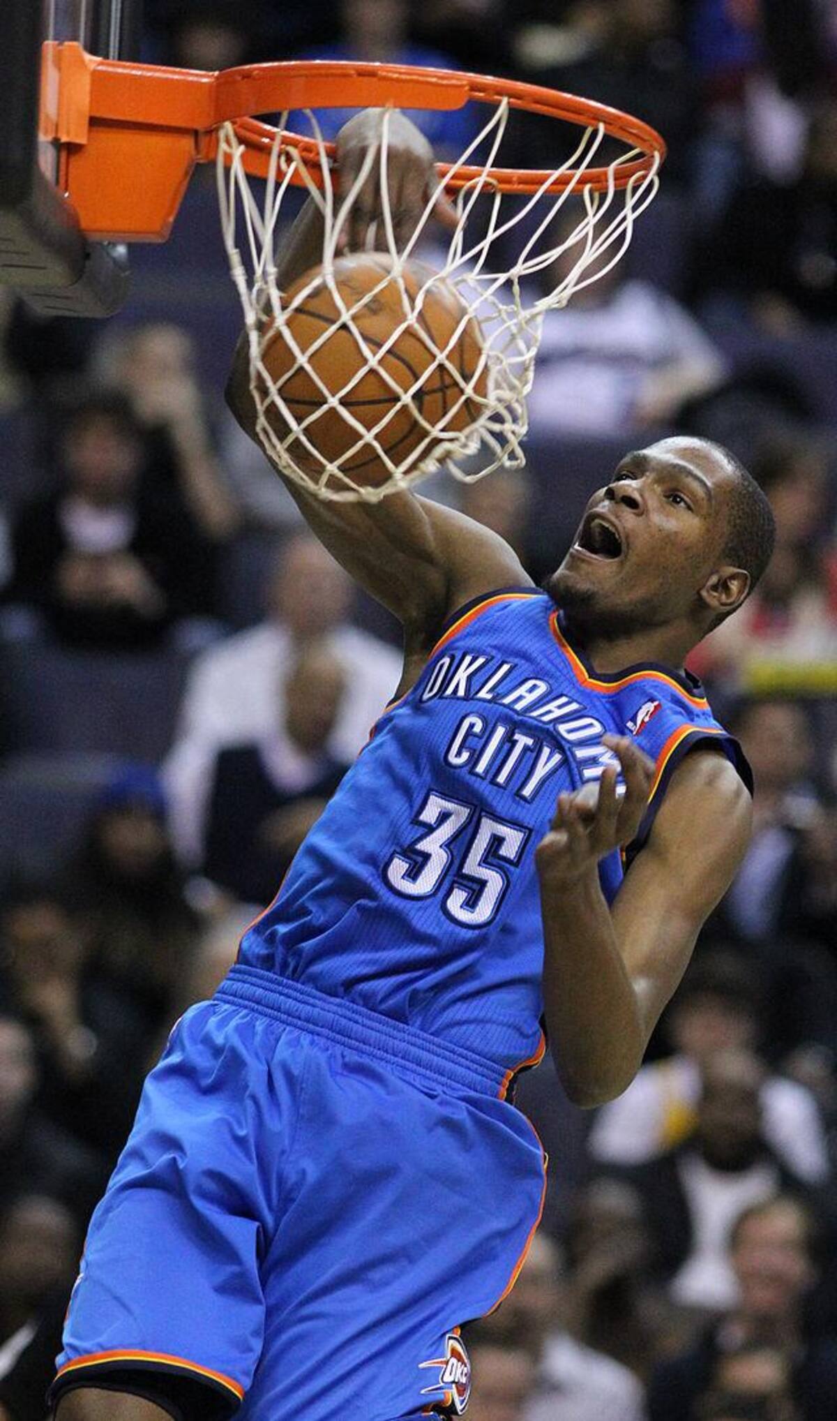 Kevin Durant/@KDTrey5. 8,17 millones de seguidores. Foto: Keith Allison/CC