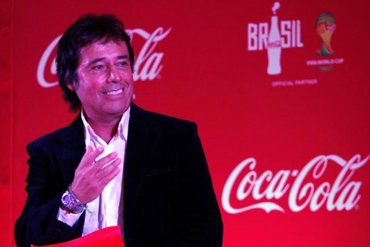 Este evento fue realizado por Coca Cola y presentado por Cesar Augusto Londoño con el fin de lanzar el himno “La copa de todos”, interpretado por los artistas Carlos vives, Colombia; Gabriela Amaral dos Santos, de Brasil; y el reconocido cantante de Estados Unidos, David Correy, ganador del Factor X. Se trata de la apuesta musical para conmemorar la elaboración del mundial 2014 en Brasil.  Foto: Colprensa