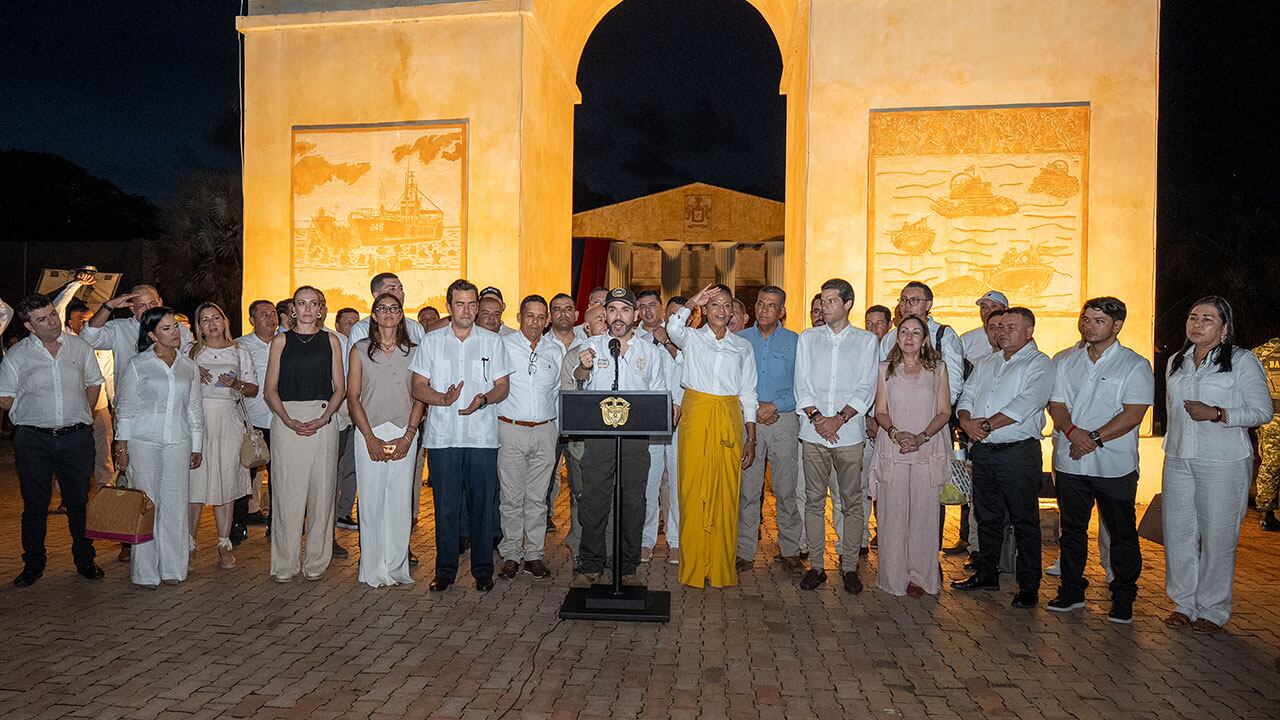 “Voy a designar un gerente encargado solo de ‘Caregato’ para que resuelva ese problema: Abelardo de la Espriella. Foto: Presidencia de la República.