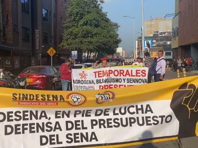 Manifestación en Bogotá - Caracol Radio