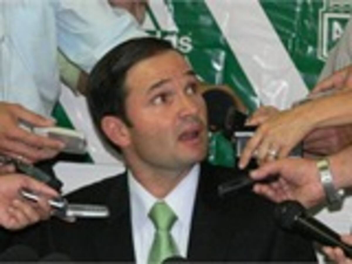 “La situación del equipo está muy difícil”: Víctor Marulanda, presidente Atlético Nacional