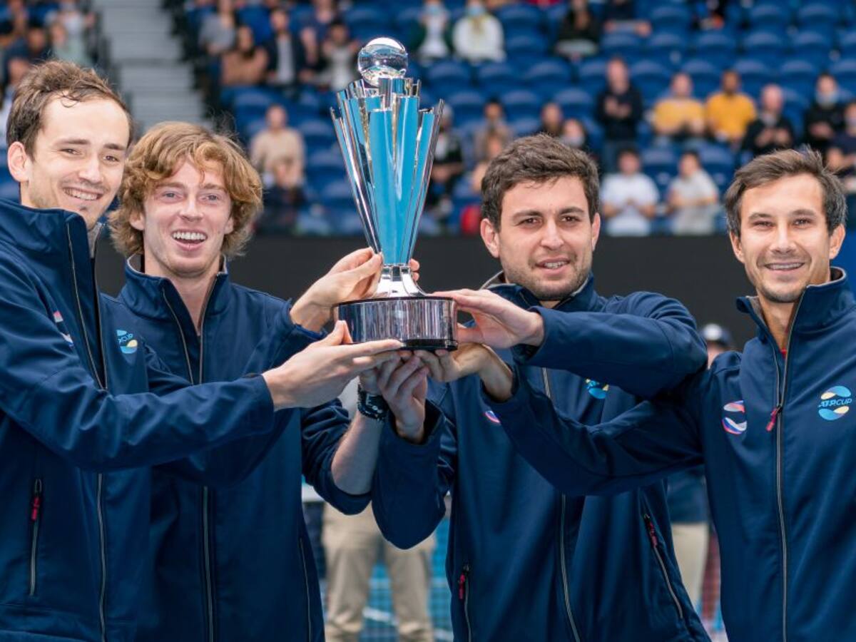 Rusia, nuevo campeón de la ATP Cup