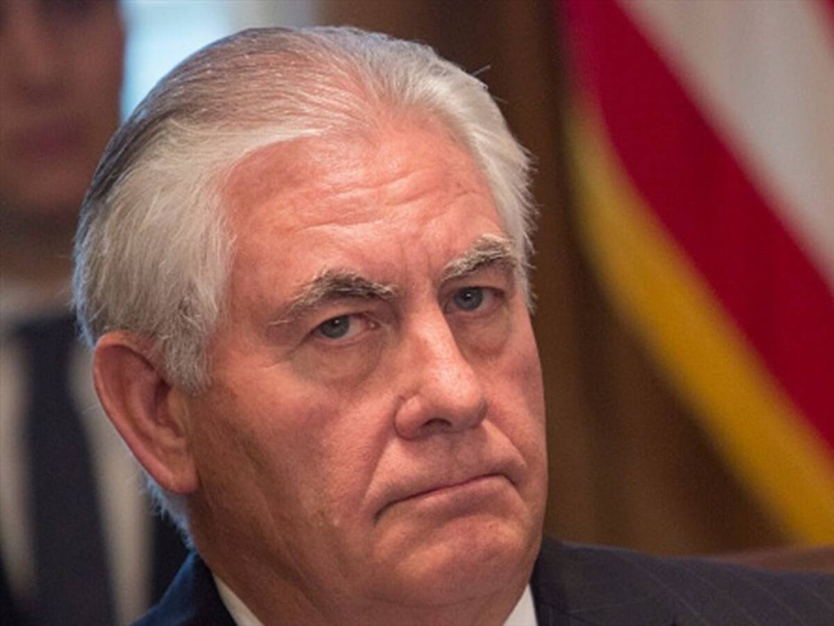 Este martes Rex Tillerson llegará a Colombia para una visita oficial