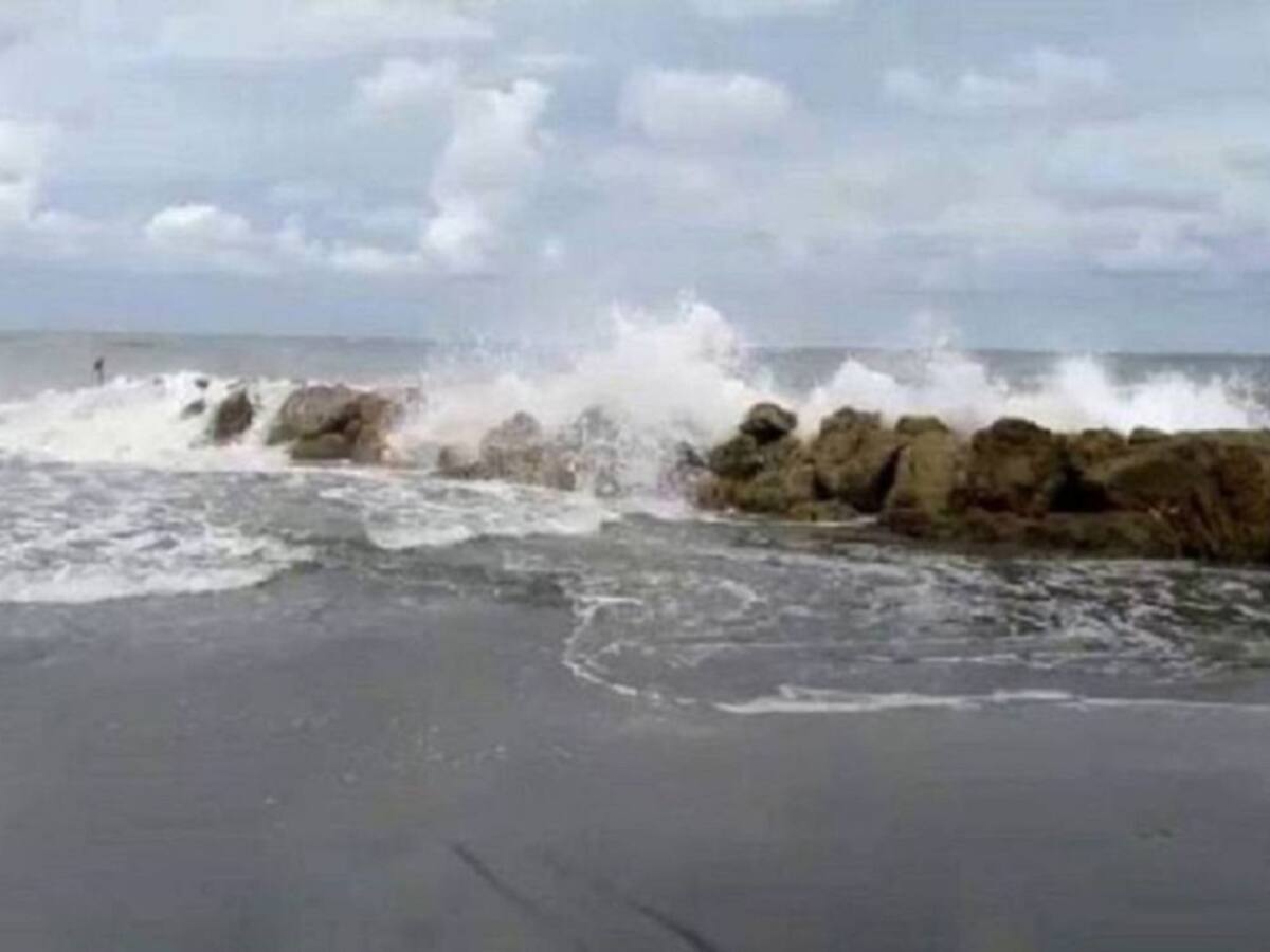 Alerta naranja por fuertes vientos en la Región Caribe