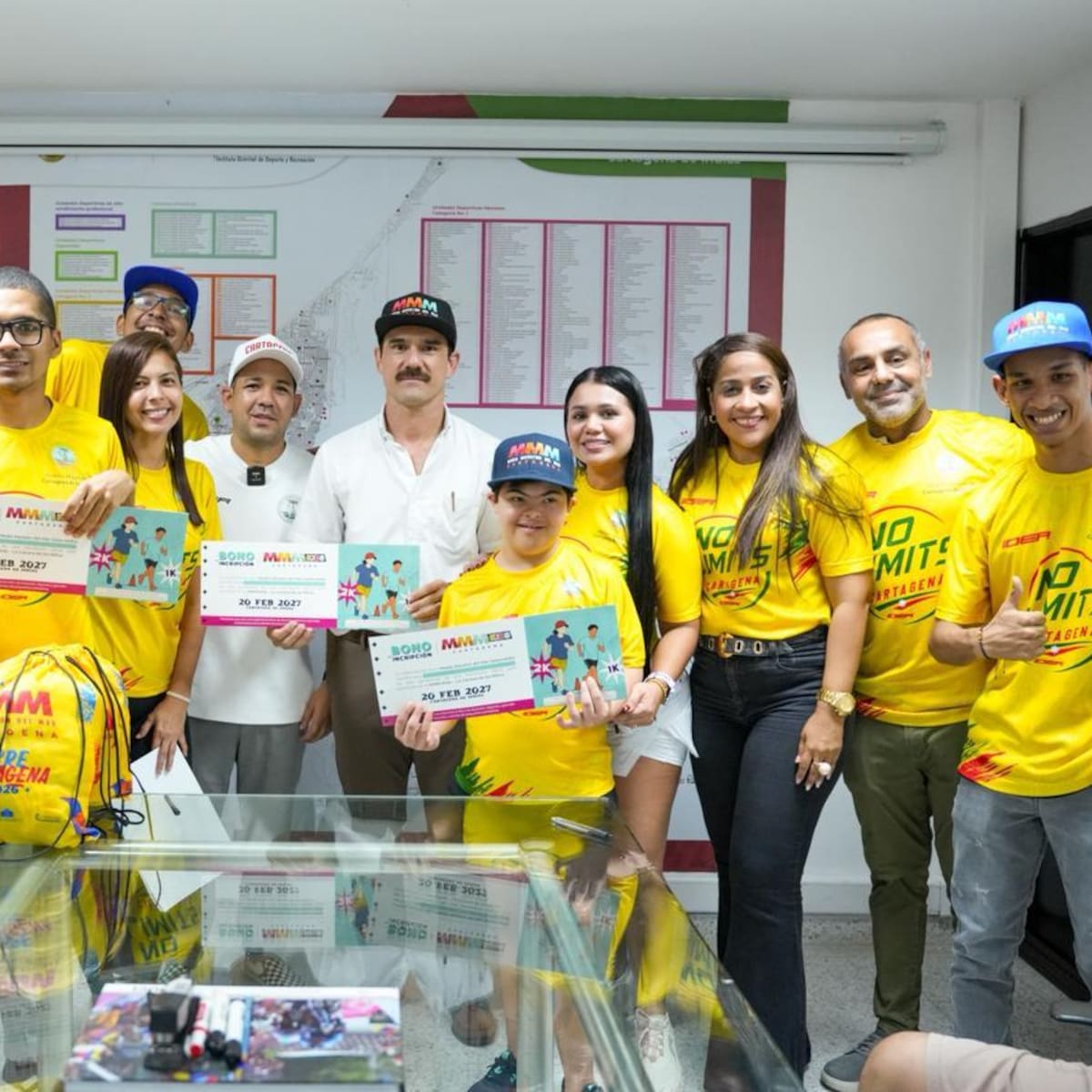 Cartagena presenta primer Club Inclusivo de Running con reconocimiento deportivo