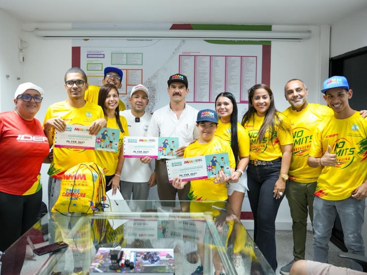 Cartagena presenta primer Club Inclusivo de Running con reconocimiento deportivo