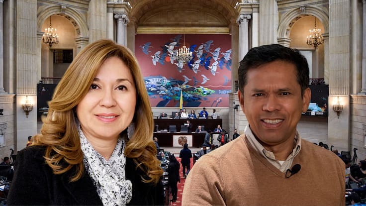 Los senadores Norma Hurtado, del partido de la U, y Ferney Silva, del Pacto Histórico, hablaron sobre la propuesta de aumentar la edad de jubilación para las mujeres