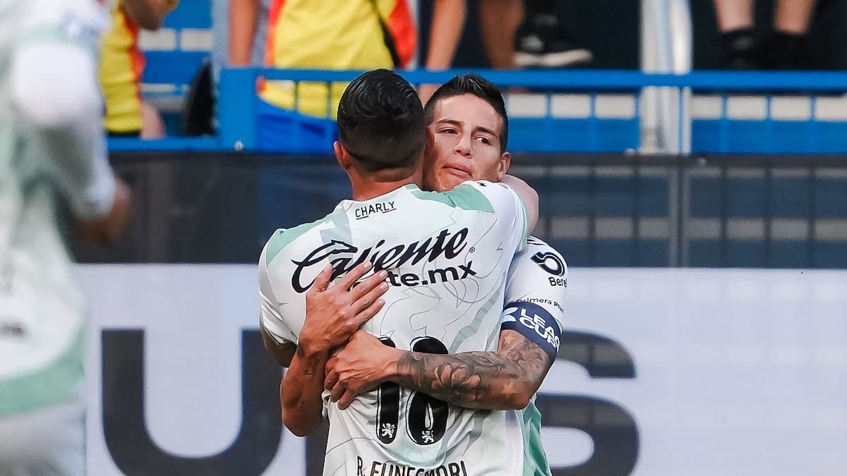 Video: Espectacular asistencia de James Rodríguez para León en la Leagues Cup