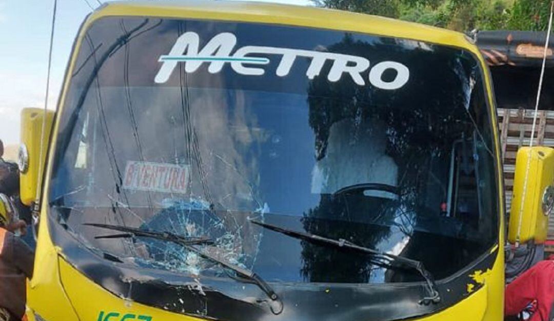 Accidente vía al mar