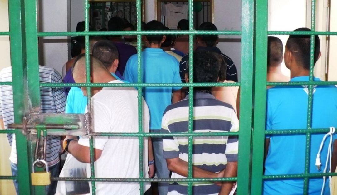 Imagen de referencia. Hacinamiento en estaciones de policía.