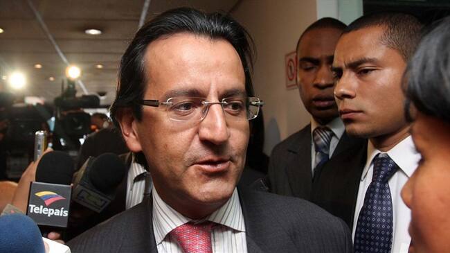 Edmundo del Castillo, exsecretario de Presidencia, será acusado del delito de concierto para delinquir. Foto: Colprensa
