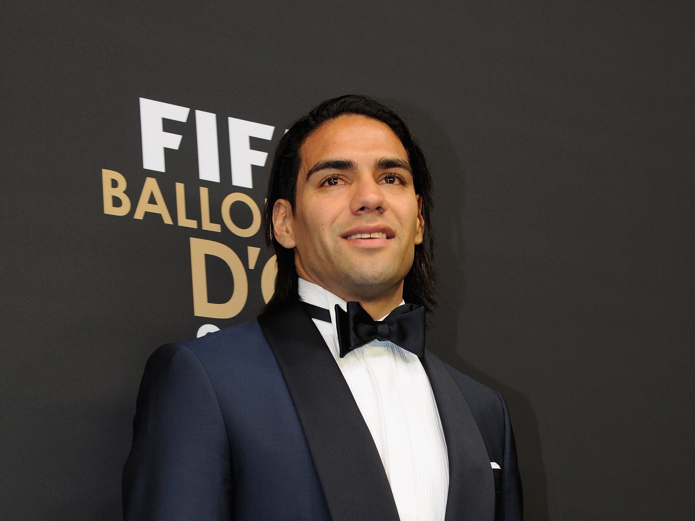 Falcao García en la gala de Balón de Oro 2012/ Getty