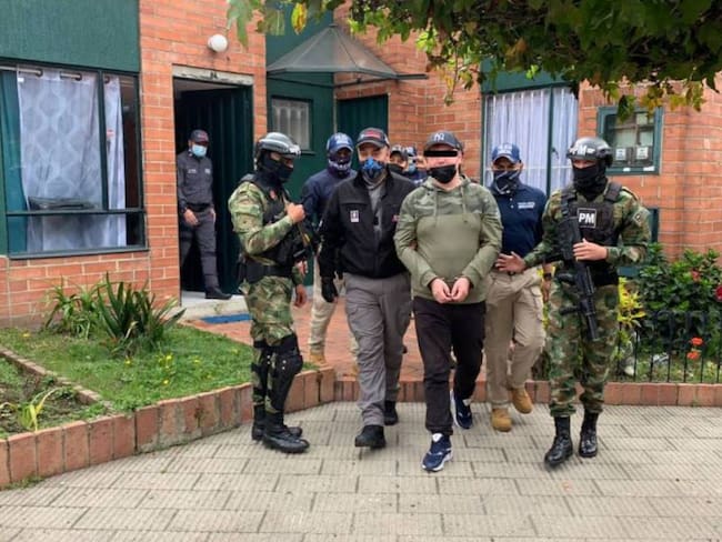 Capturan a un ruso y a seis colombianos que supuestamente financiaban protestas / FOTO FISCALÍA GENERAL