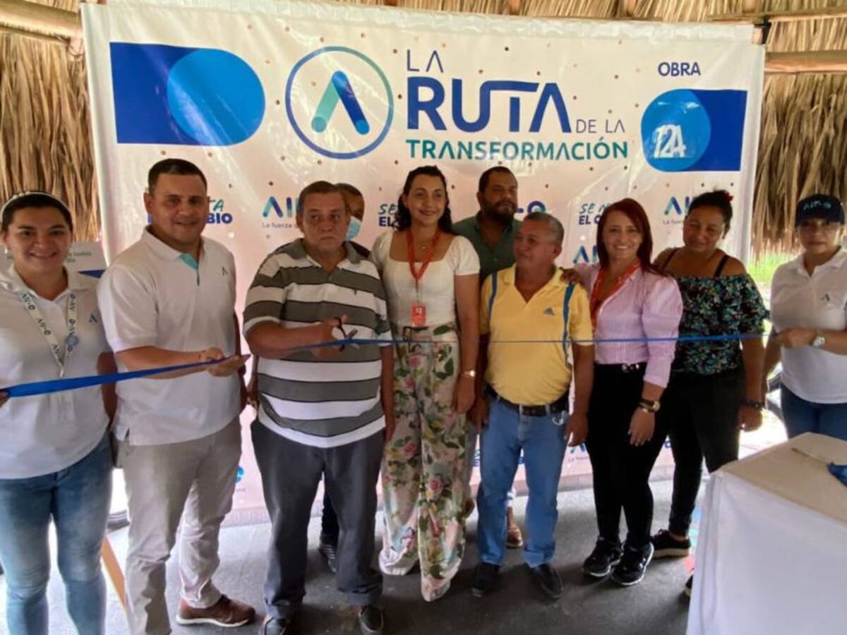 Diego Rincones, gerente de Air-e Magdalena - Entrega de obras en Timayui