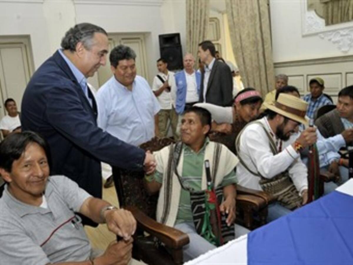 Todo listo para el encuentro entre el Gobierno y los indígenas del Cauca