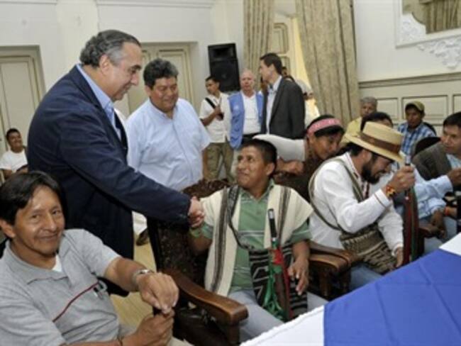 Todo listo para el encuentro entre el Gobierno y los indígenas del Cauca