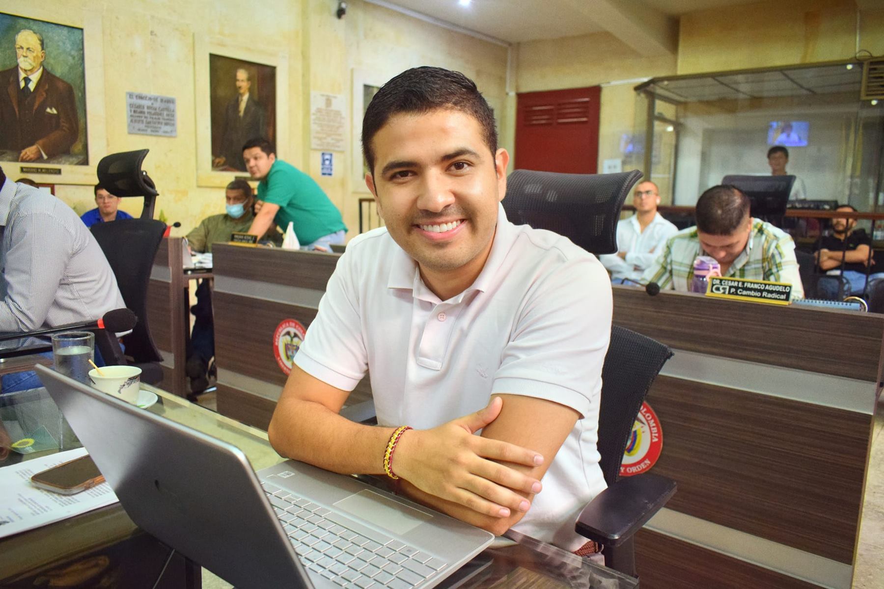 Andrés Zambrano, concejal de Ibagué