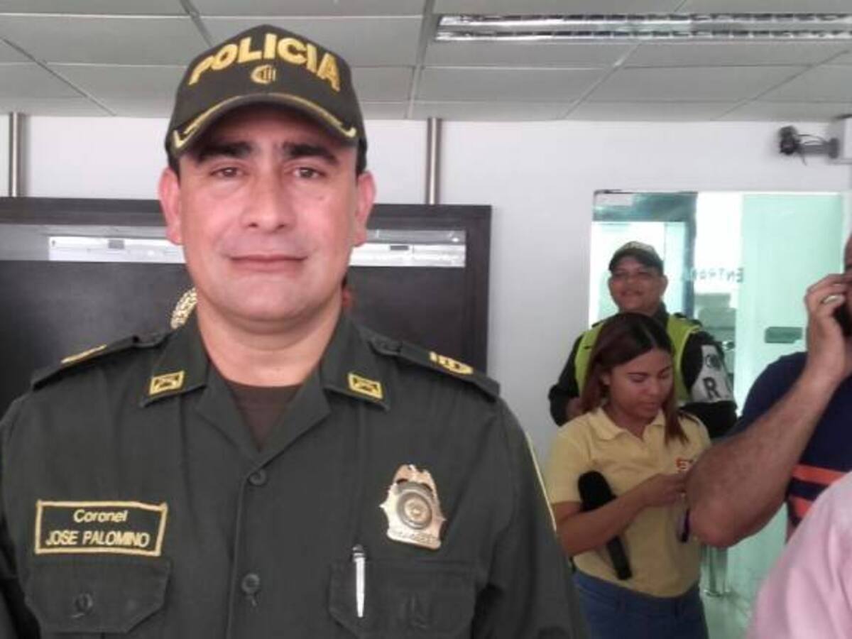 El coronel José Palomino fue designado como nuevo comandante de la Policía de Tumaco