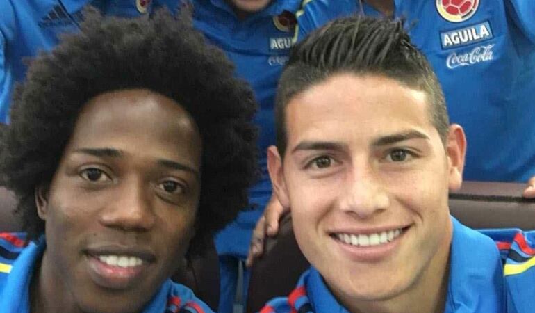 Foto tomada de Twitter @jamesdrodriguez