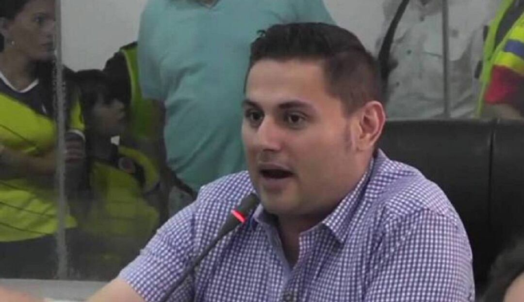 Leonardo Jácome, presidente del concejo de Cúcuta