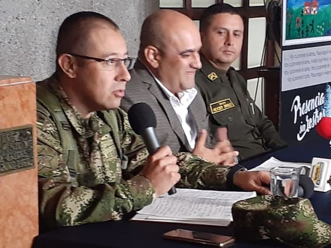 Municipios de Caldas cuentan con tropas permanentes en época electoral