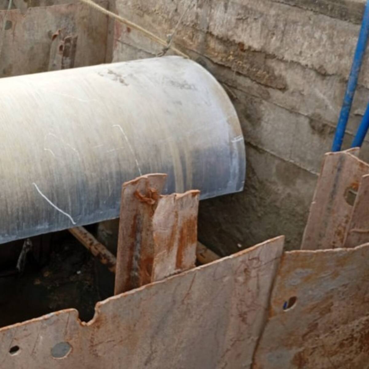 Colector principal de alcantarillado en Bocagrande fue reparado por Aguas de Cartagena