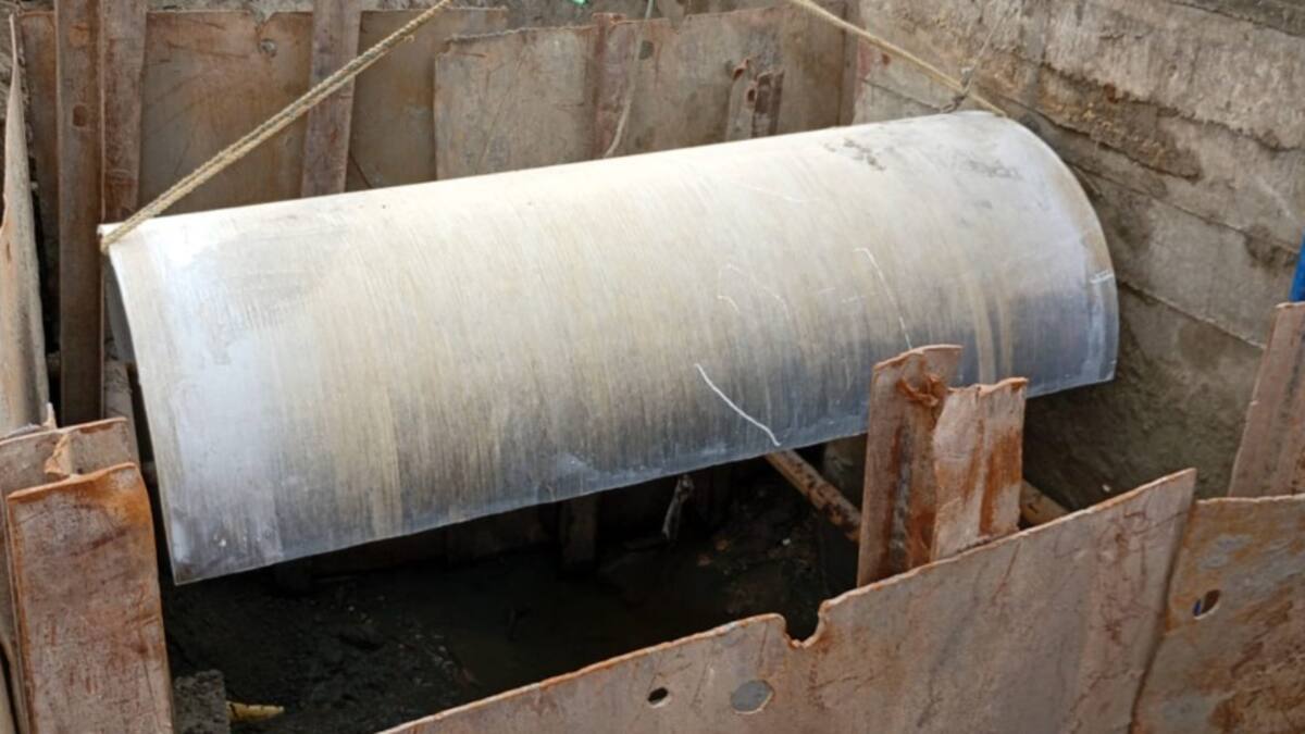Colector principal de alcantarillado en Bocagrande fue reparado por Aguas de Cartagena
