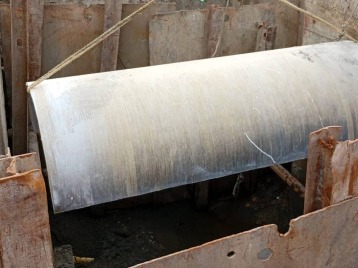 Colector principal de alcantarillado en Bocagrande fue reparado por Aguas de Cartagena