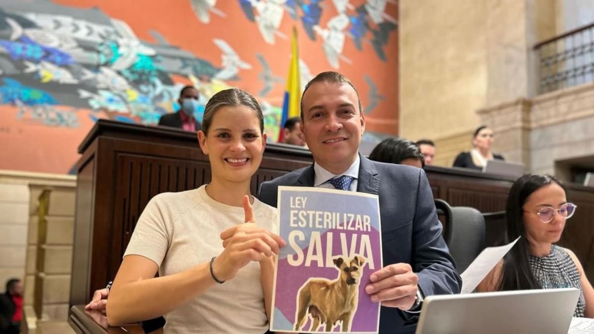 Andrea Padilla, senadora y autora de la ley para esterilizar perros y gatos.