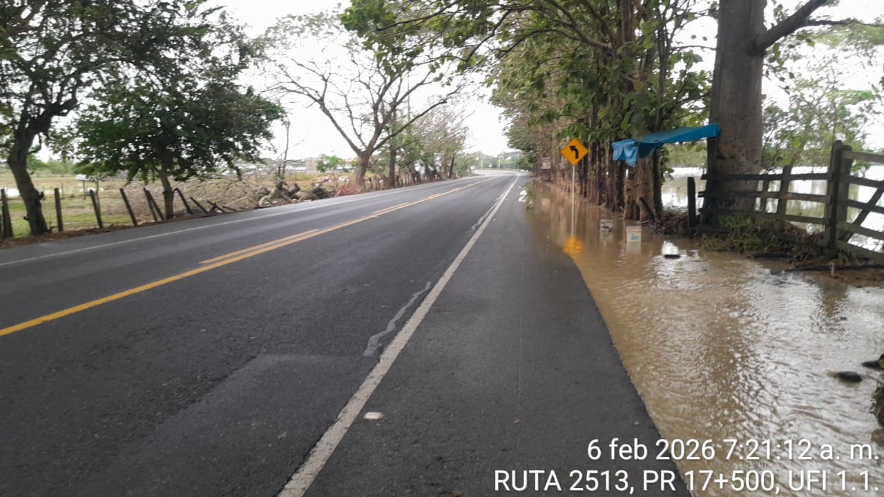 Habilitan paso por el puente San Jorge, en Córdoba: la ruta se había afectado por las inundaciones. Foto: Ruta al Mar.
