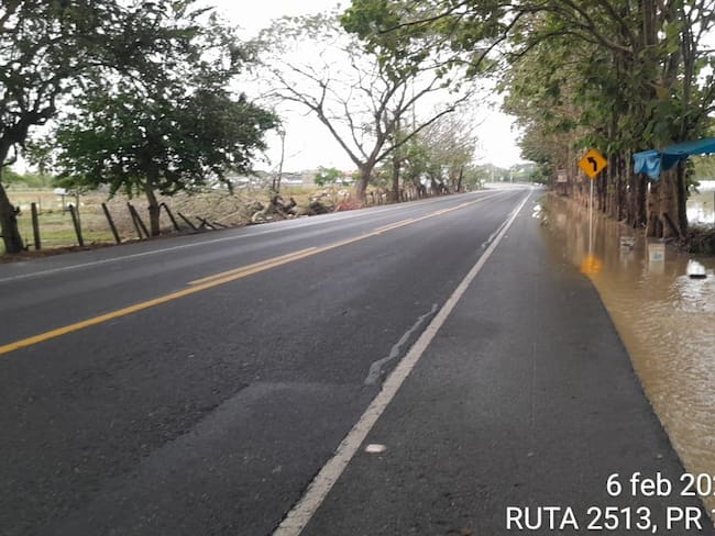 Habilitan paso por el puente San Jorge, en Córdoba: la ruta se había afectado por las inundaciones. Foto: Ruta al Mar.