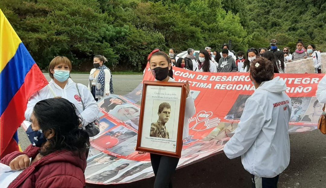 Familiares de desaparecidos en Nariño