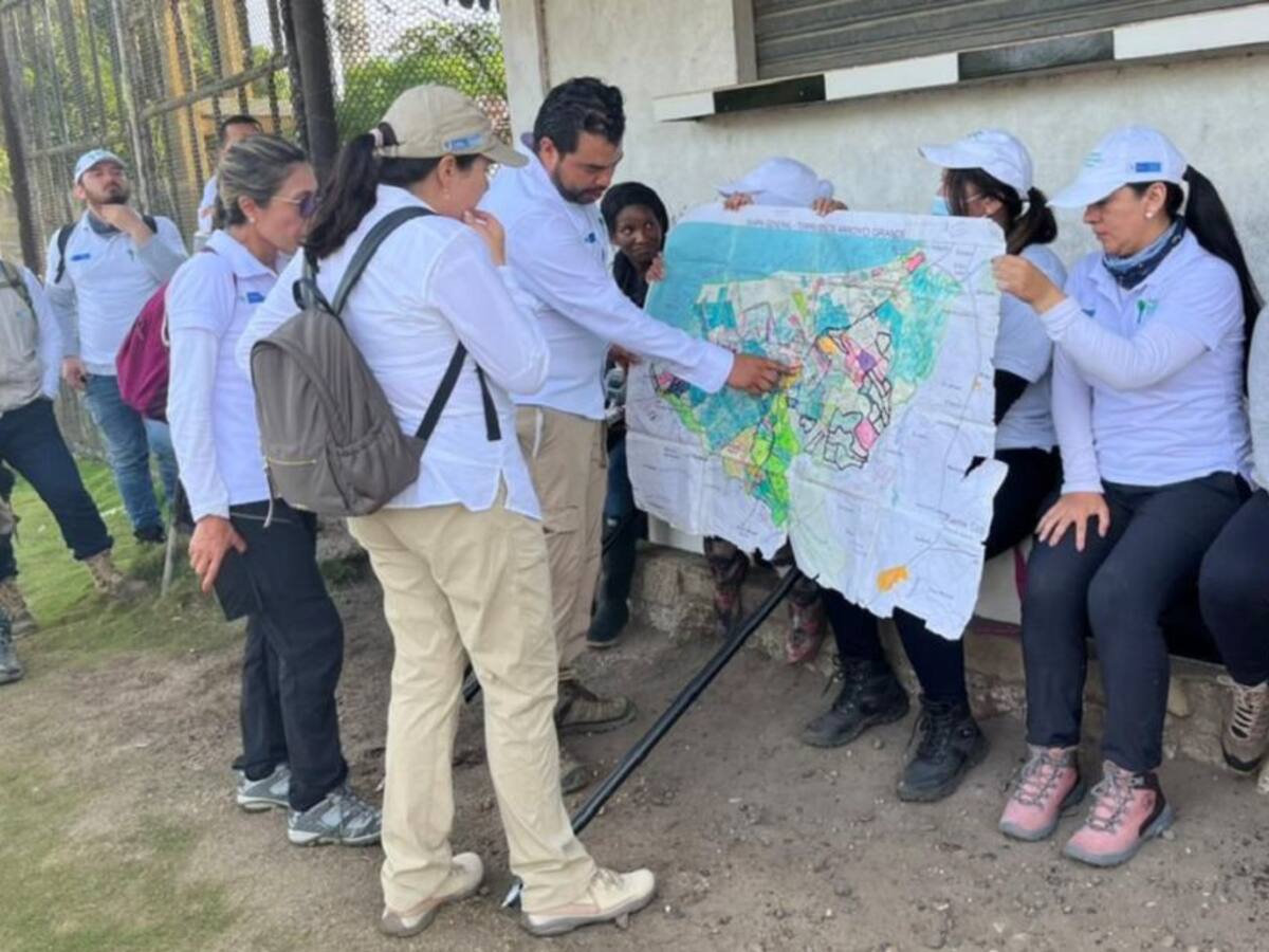 Agencia Nacional de Tierras culminó inspección ocular en Arroyo Grande
