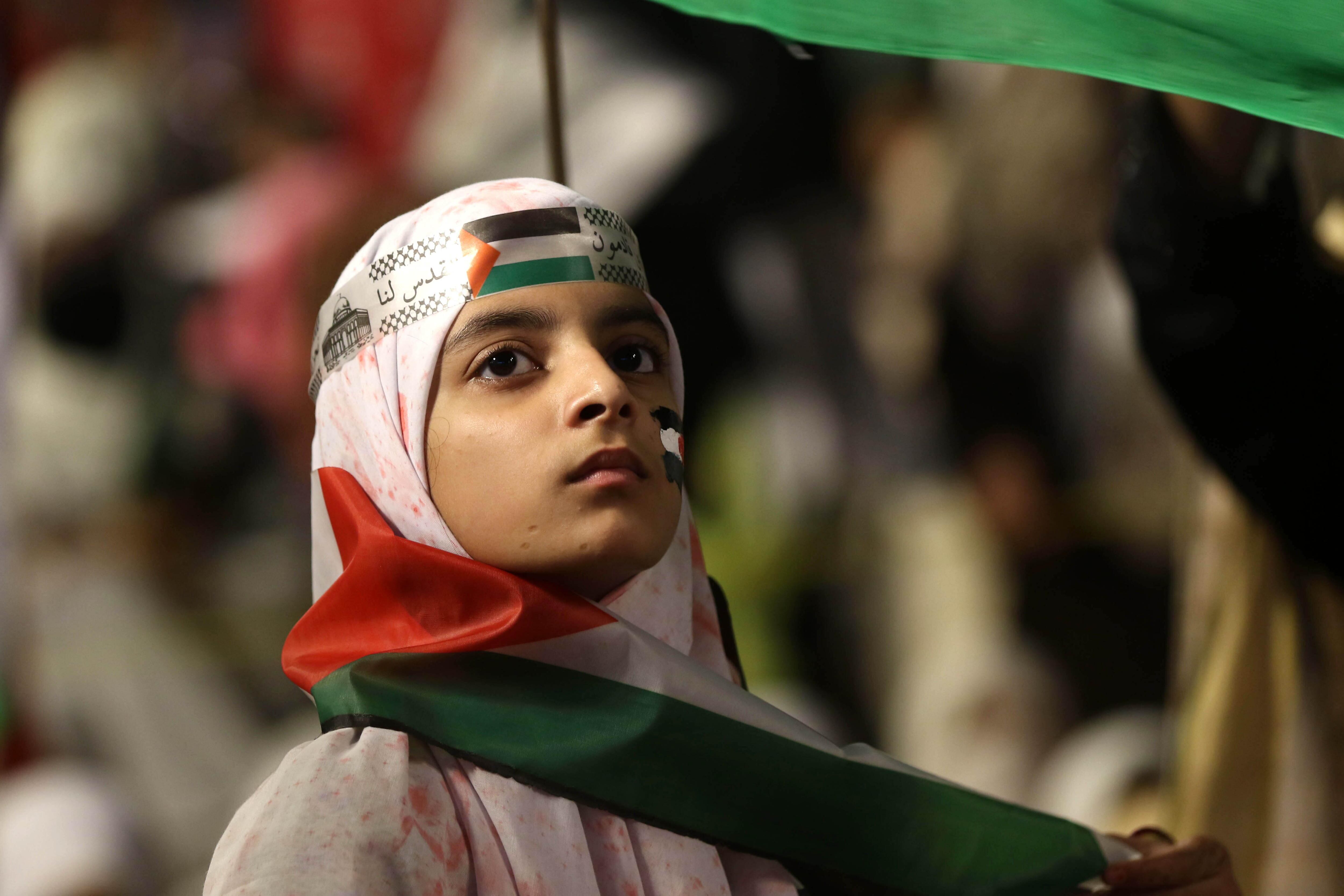 Lahore (Pakistan), 20/04/2024.- (Protestas) EFE/EPA/RAHAT DAR