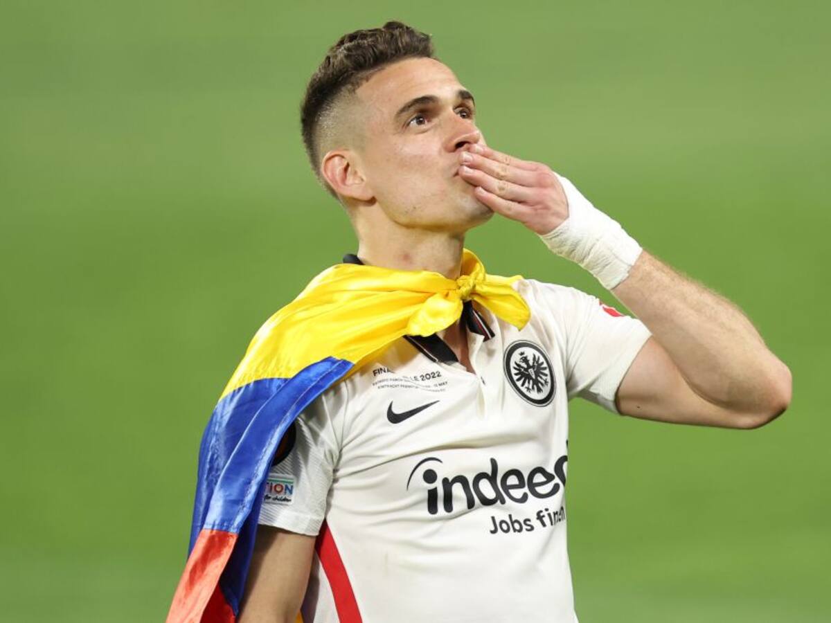 Santos Borré: "Había soñado con una noche histórica para el club y para mí"