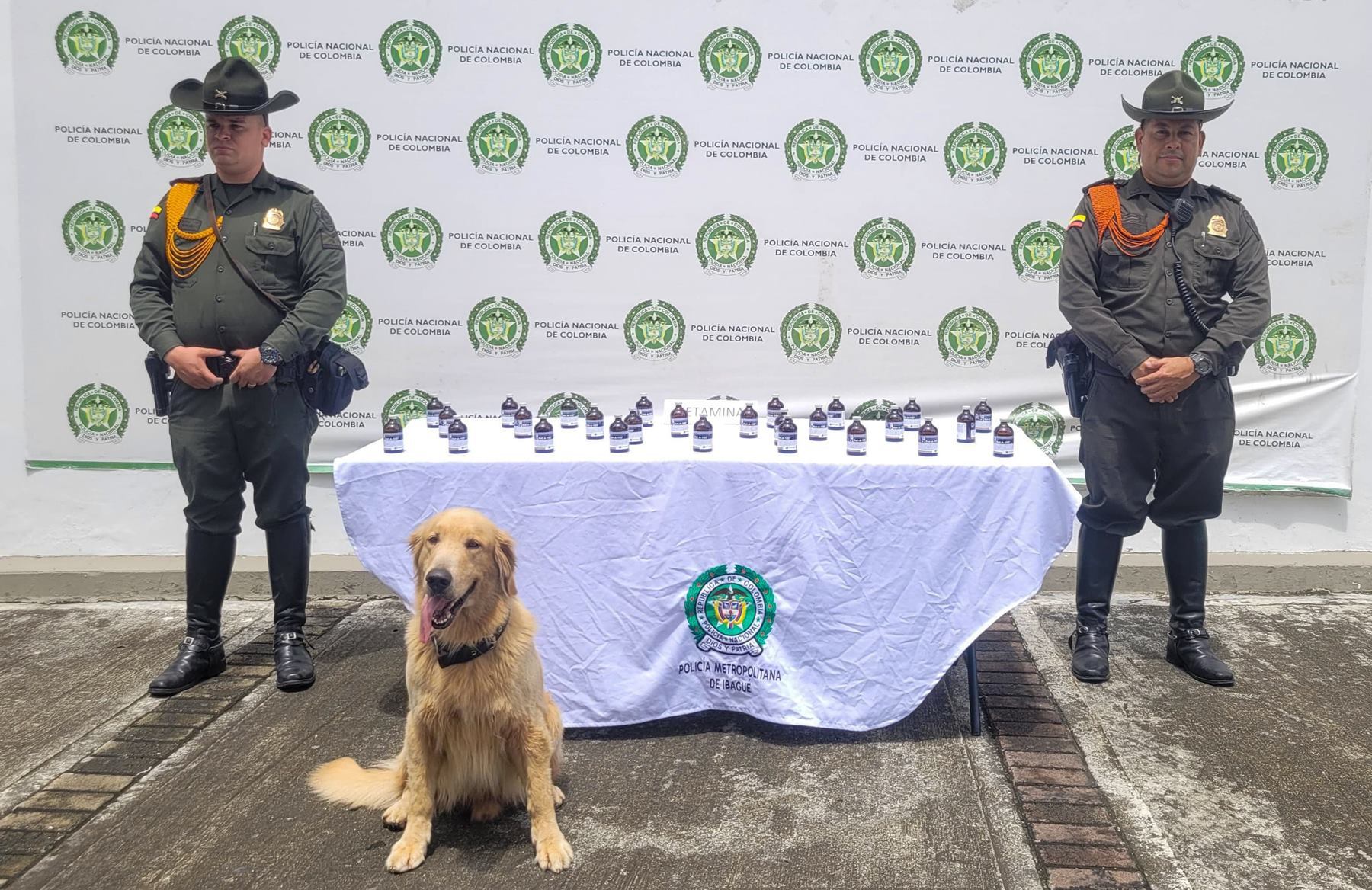 Incautación de Ketamina en Ibagué