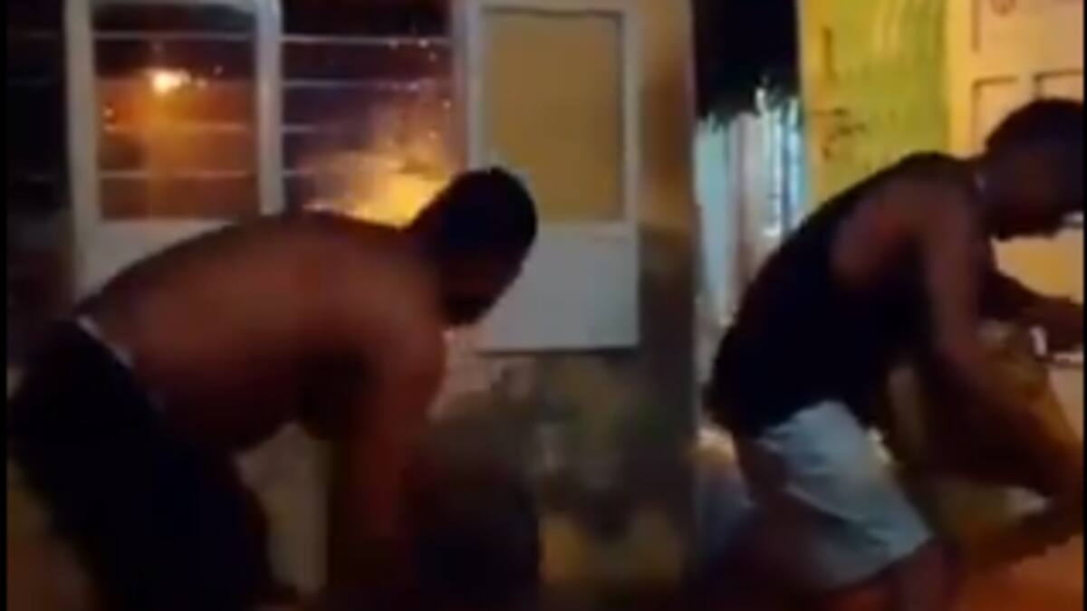 VIDEO: Tormenta eléctrica deja varias emergencias en el Atlántico