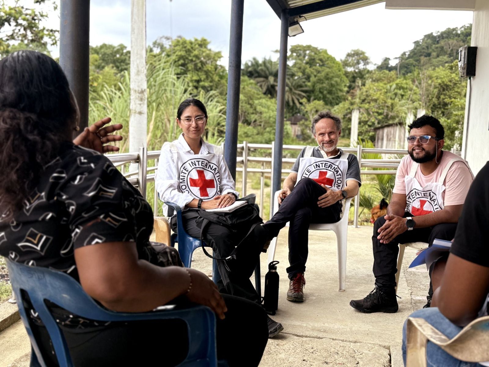 Acciones de la Cruz Roja Internacional en Colombia. Foto Cortesía