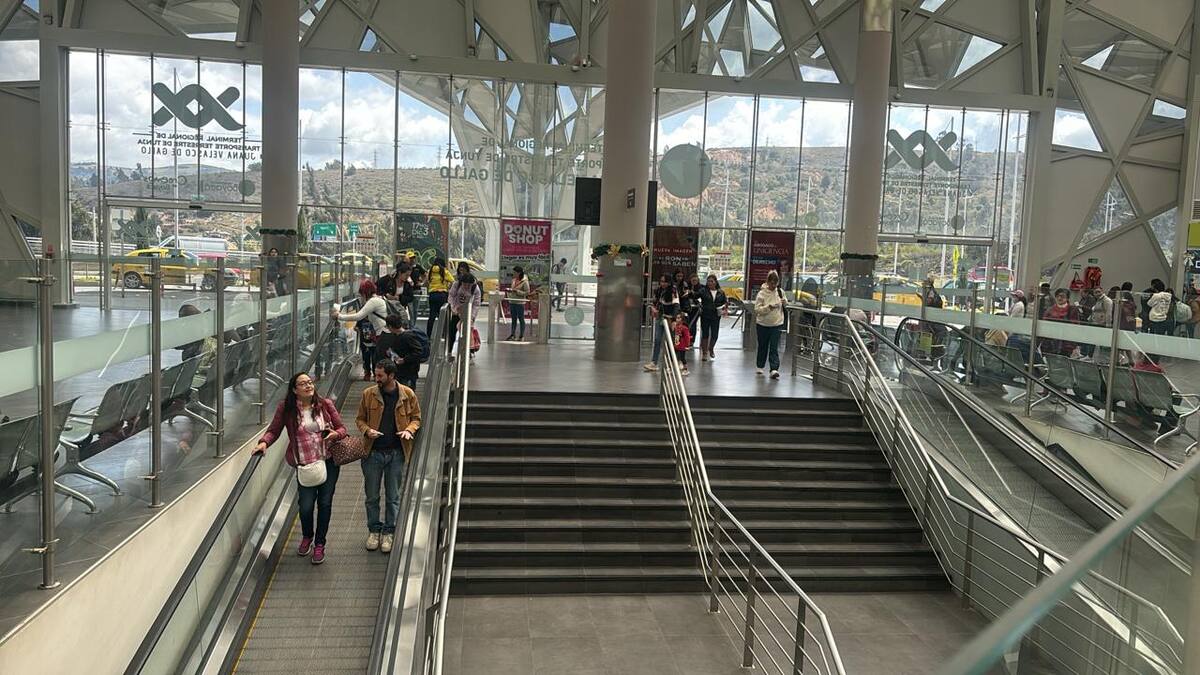 Desde la Terminal de Transportes de Tunja se movilizaron más de 50 mil pasajeros