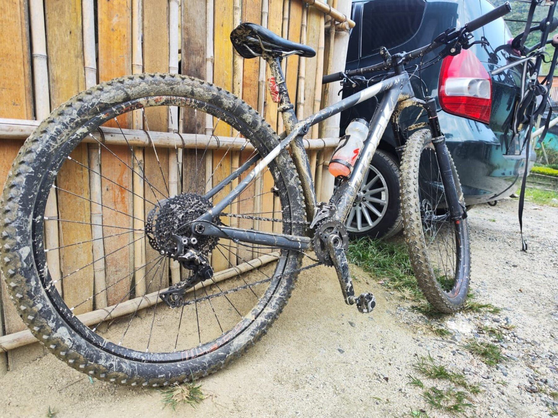 Cicla robada en Ibagué