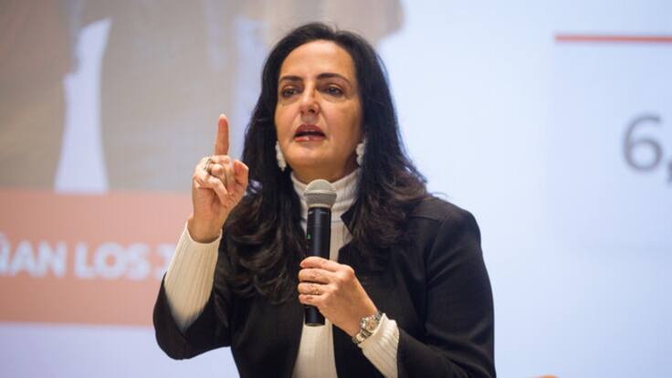 María Fernanda Cabal denuncia “sabotaje” en el Centro Democrático y señala a Miguel Uribe Londoño