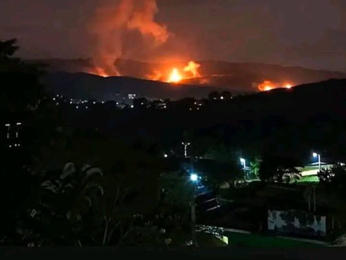 Fuertes detonaciones generan alarma en zona rural de El Tarra, Norte de Santander