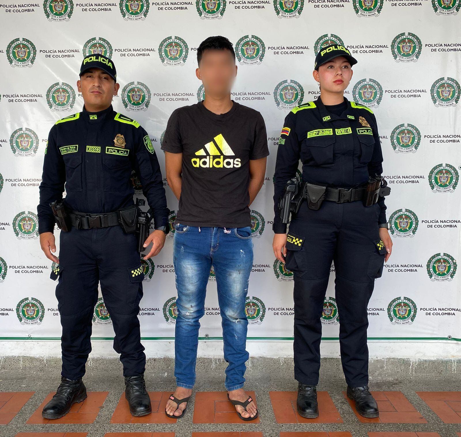 Alias ‘Martín’ fue capturado en el barrio La Gaitana de Garzón mediante orden judicial por tentativa de homicidio.