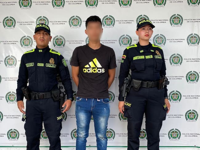 Alias ‘Martín’ fue capturado en el barrio La Gaitana de Garzón mediante orden judicial por tentativa de homicidio.