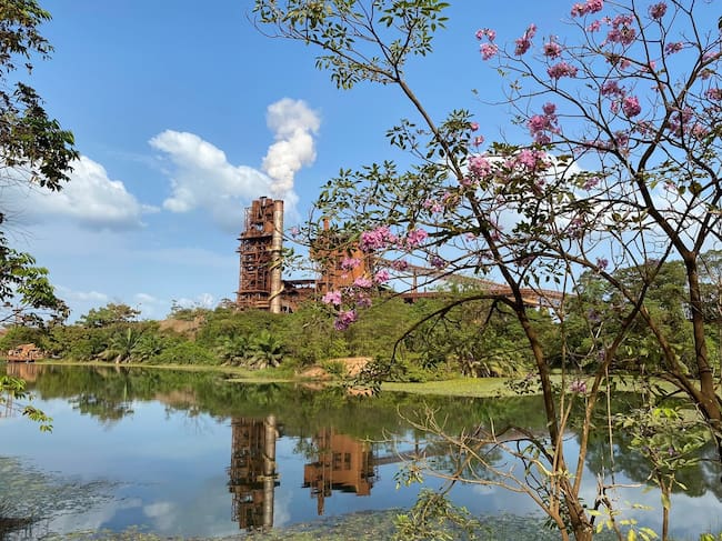 Cerro Matoso alerta sobre una reducción indefinida del 50% de su producción por falta de gas natural. Foto: prensa Cerro Matoso.